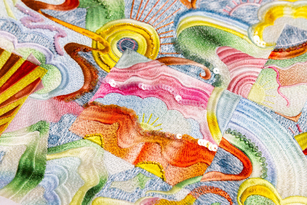 Coloreel Bespoke Machine Embroidery Project