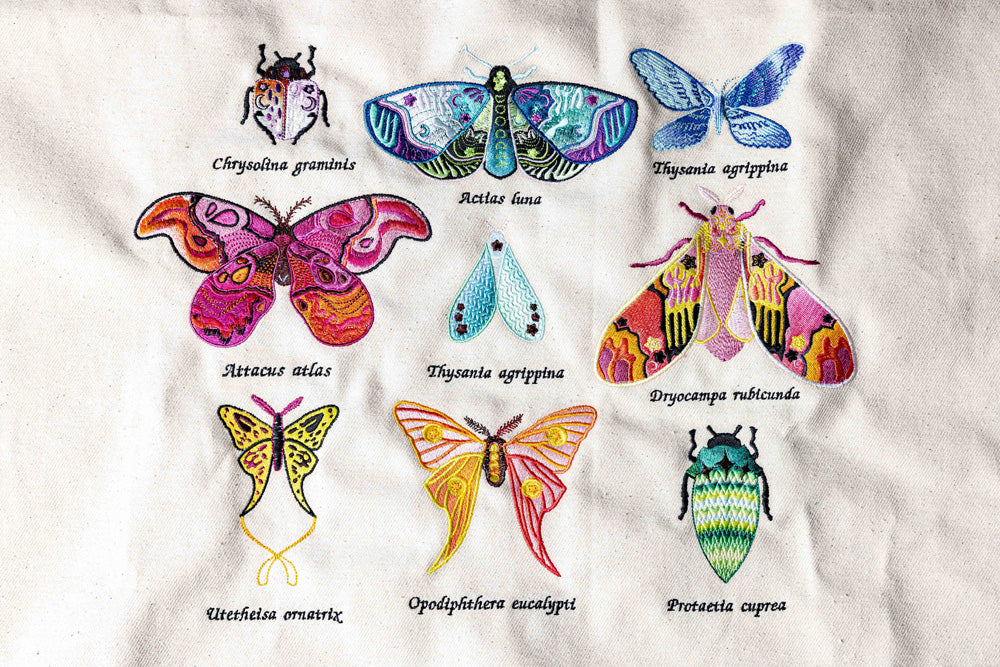 Coloreel Bespoke Machine Embroidery Project