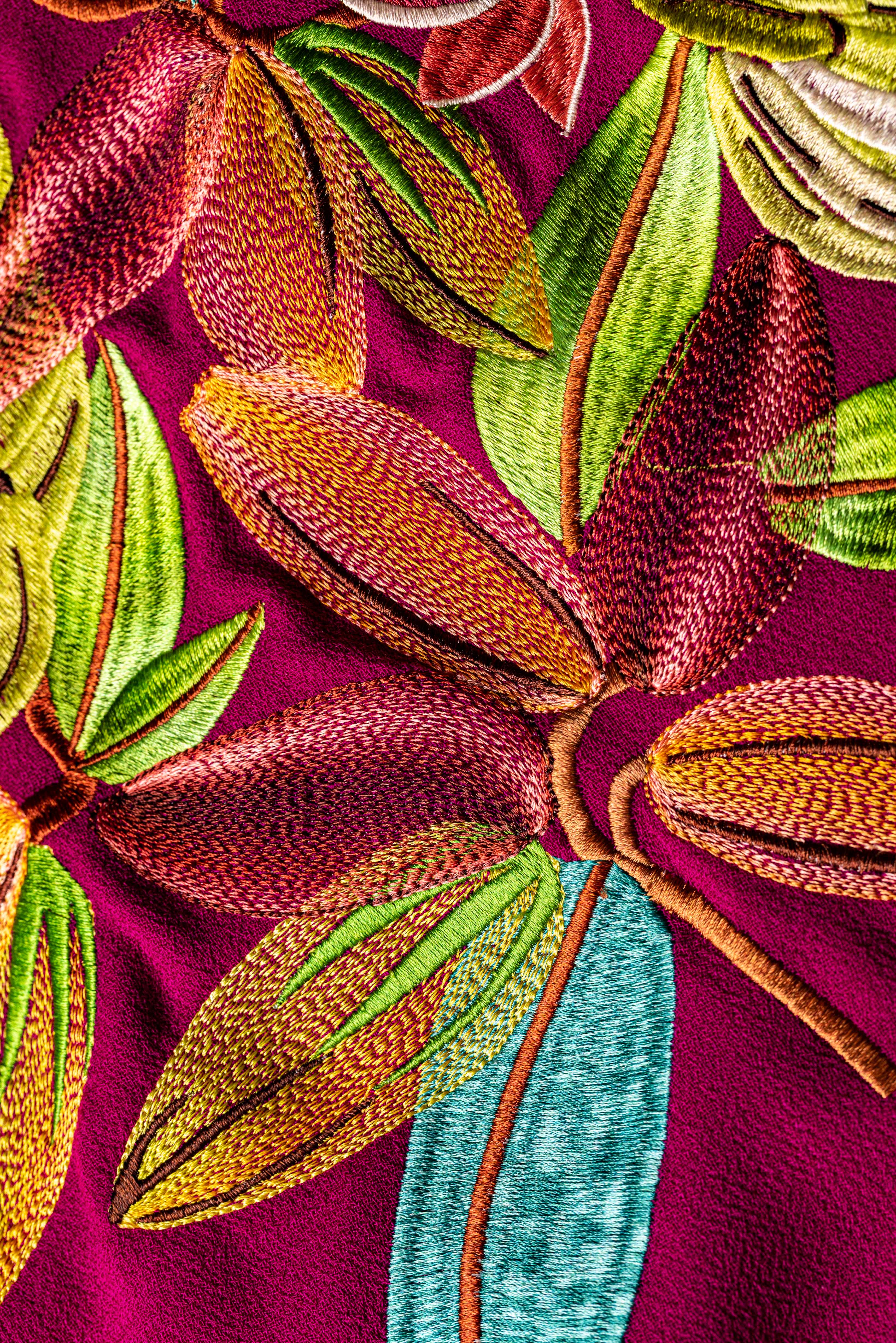 Coloreel Machine Embroidery Sample