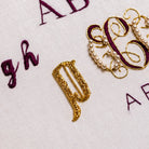 Contemporary Monogramming - Hand Embroidery Course - Hand and Lock 