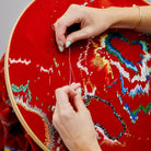Copperlight Studio Guest Tutor hand embroidery course 'Painting with stitch'