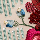 Damask Rose - Tambour Hand Embroidery Course - Hand and Lock 