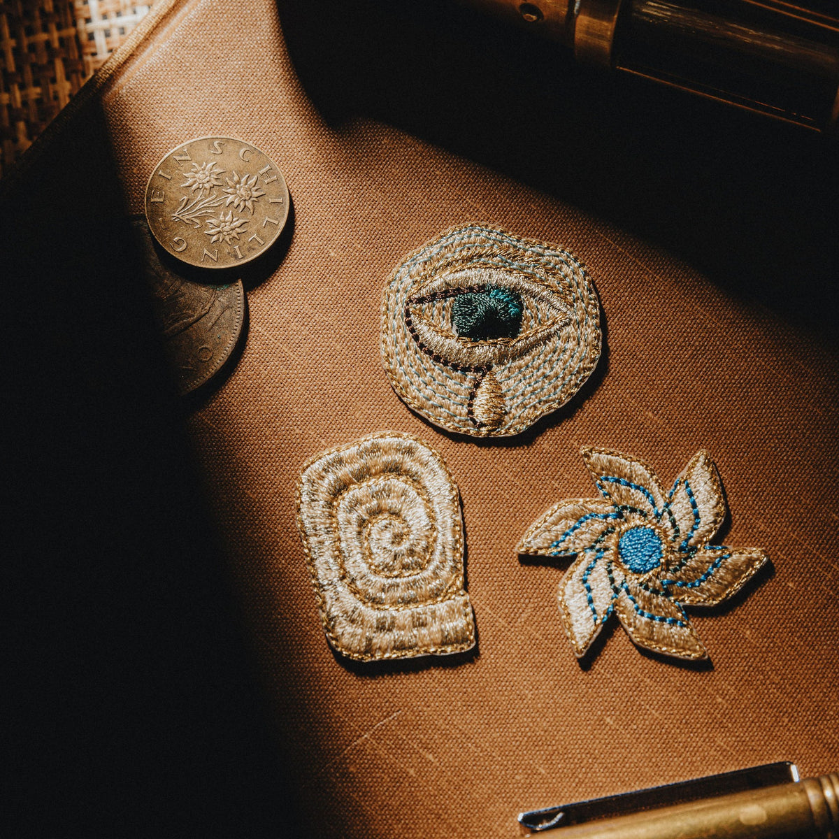 Desert Talismans Embroidered Patch Set 
