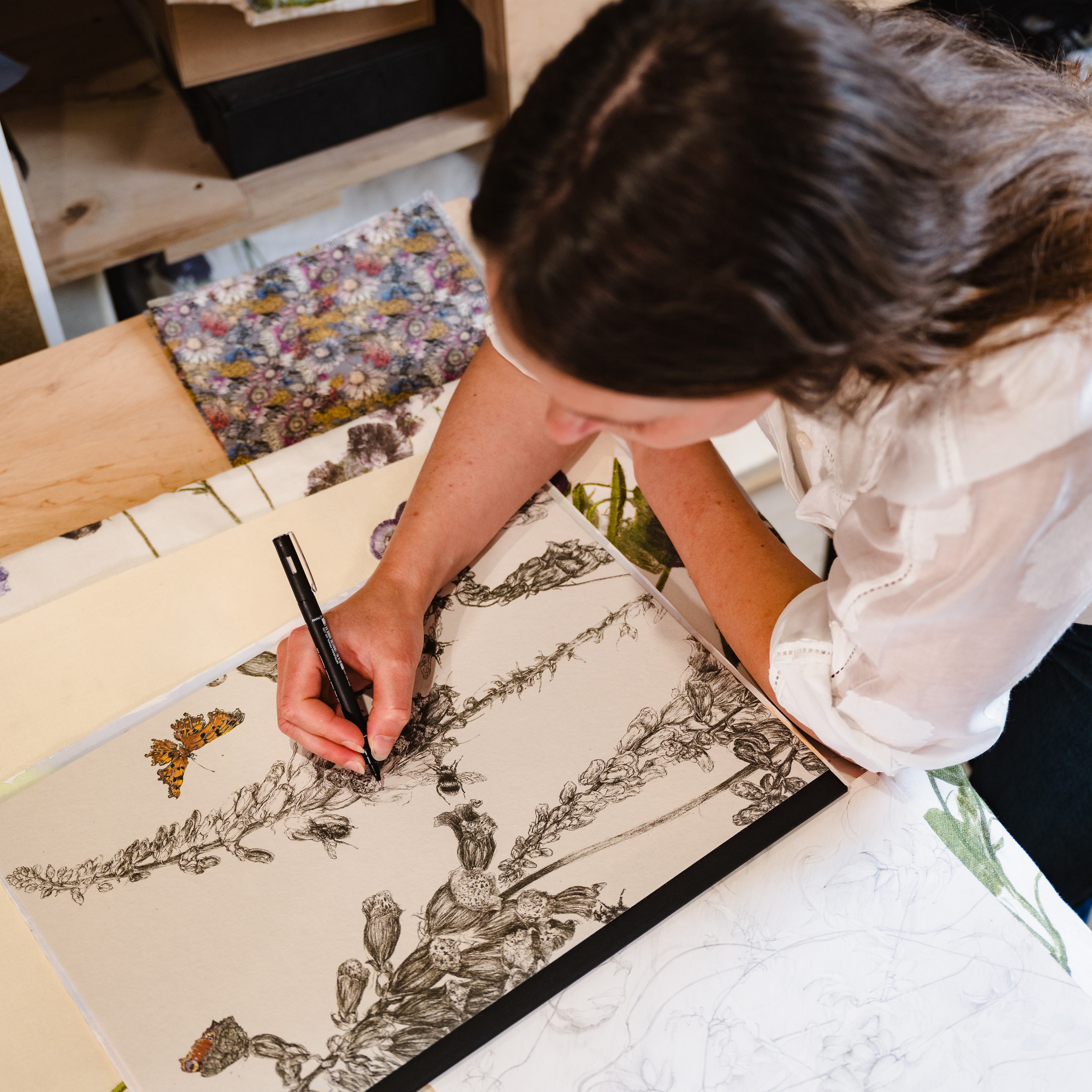 Design, Print and Embellish your own Tote Bag Class with Rediscovered By
