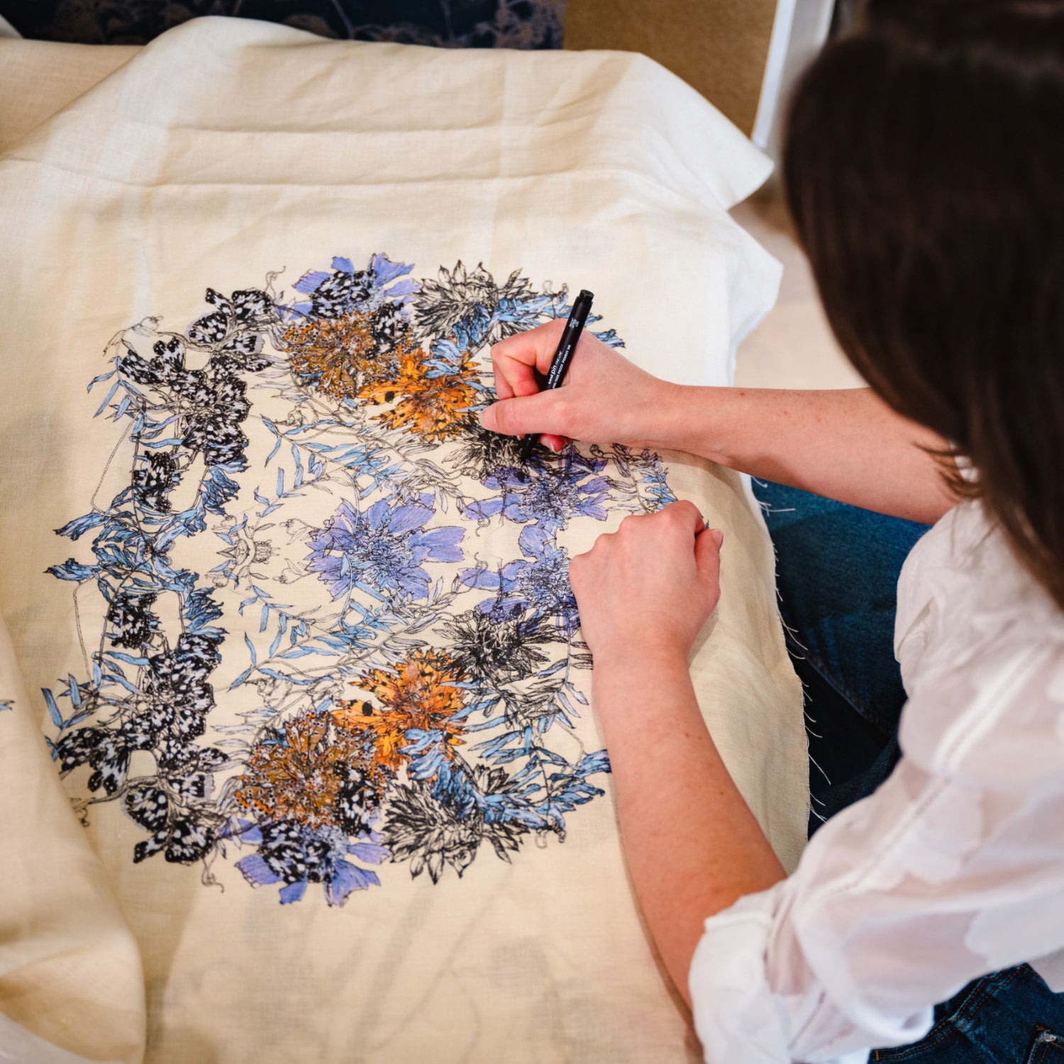 Design, Print and Embellish your own Tote Bag Class with Rediscovered By