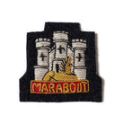 Devon & Dorset Dress Cap Badge on Black