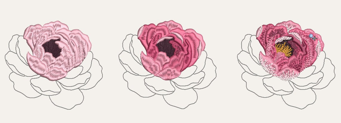 Digital Embroidery Online Digitising Classes -  Student Example