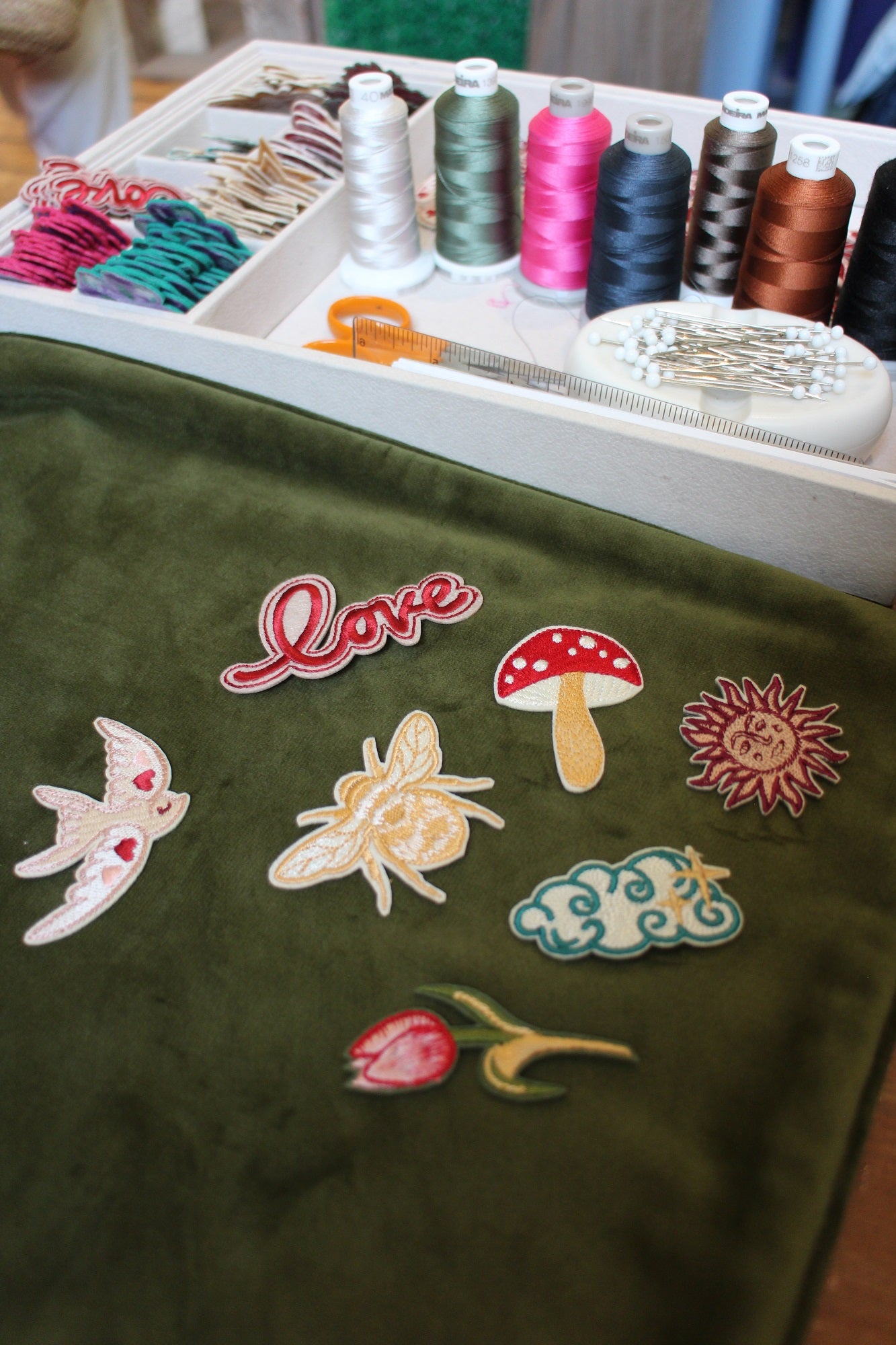 Dunelm Press Day Patch Application Event