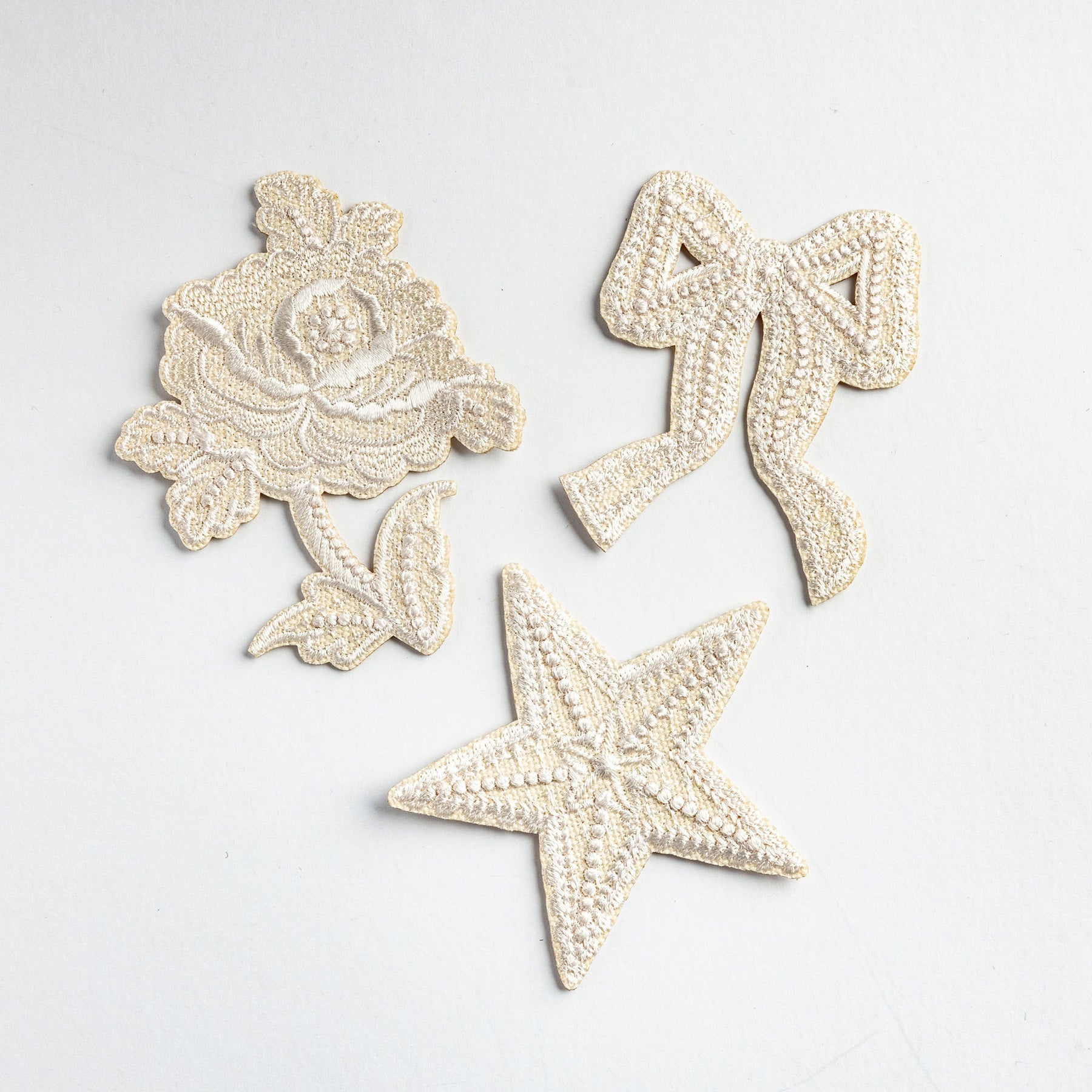 Embroidered Love Lace Patch Set - Valentines Collection 2026