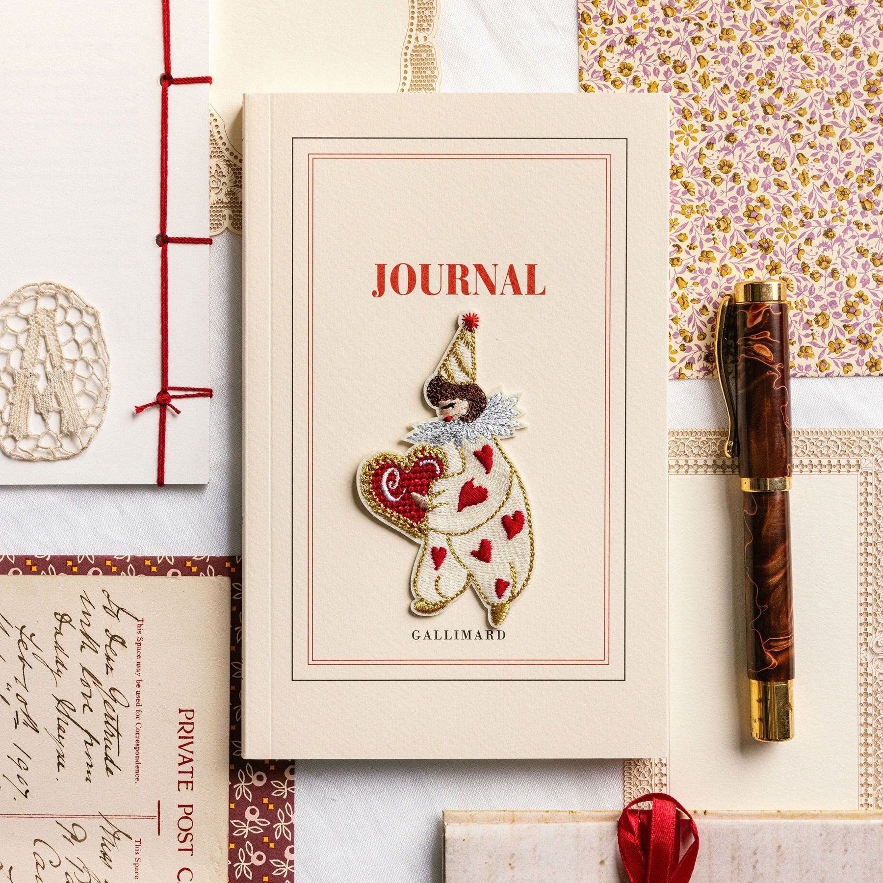 Embroidered Victorian Cupid - Valentines Collection 2026