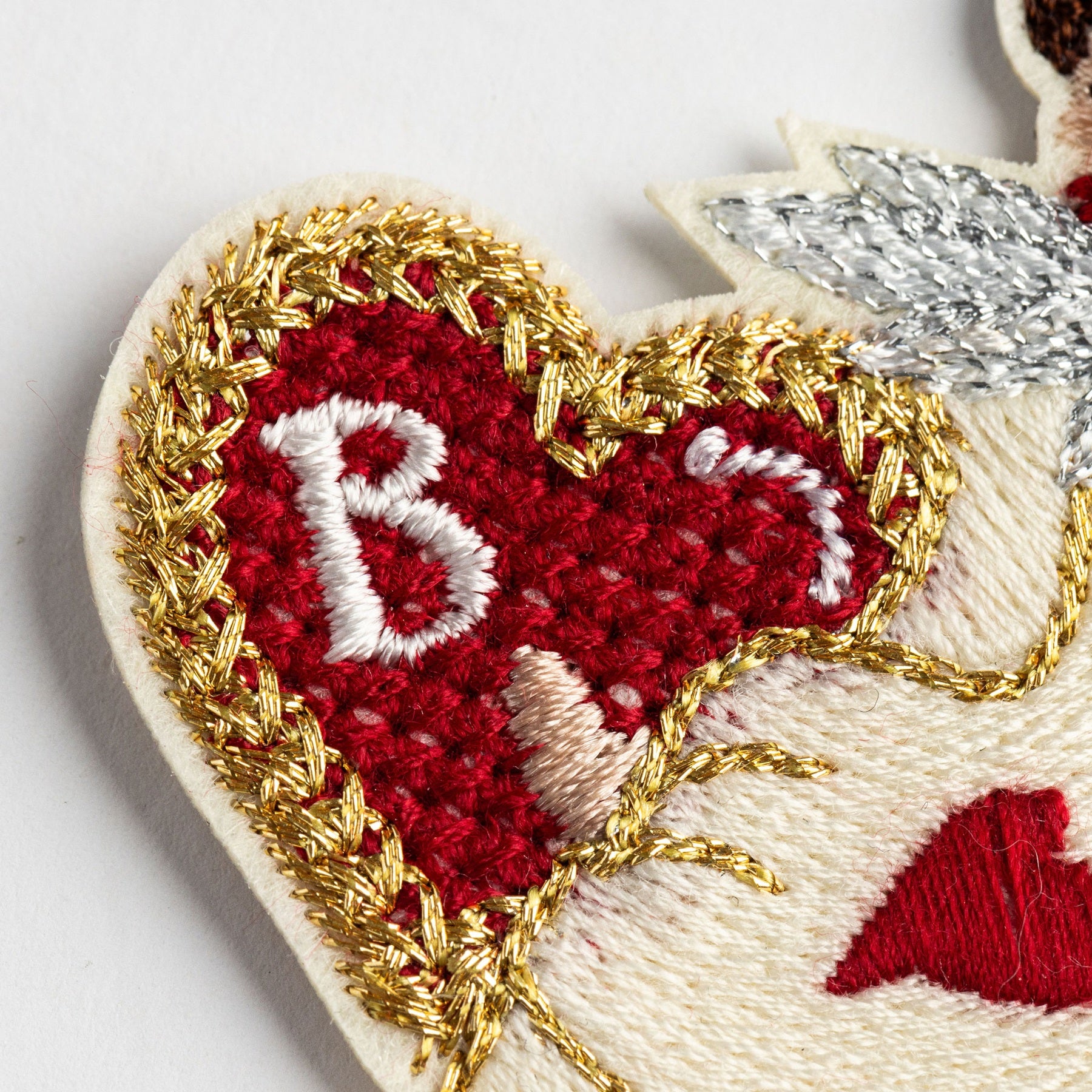 Embroidered Victorian Cupid - Valentines Collection 2026