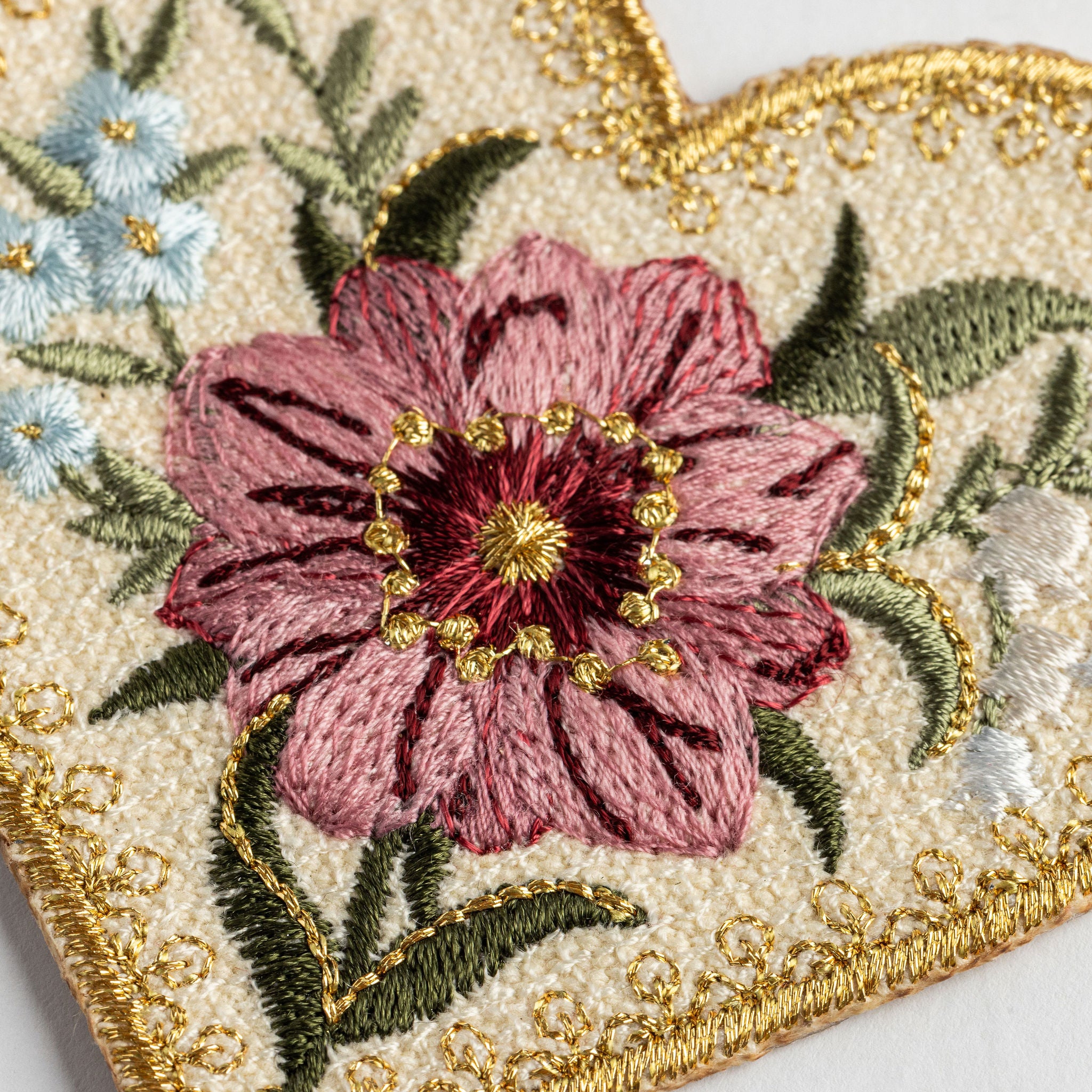 Embroidered Victorian Locket Patch - Valentines Collection 2026