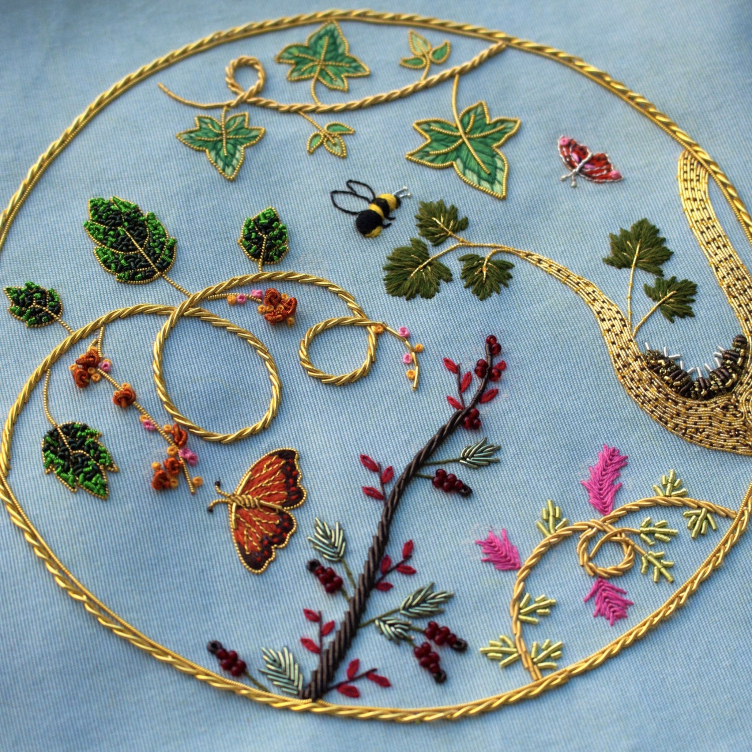 Enchanted Garden Embroidery Course
