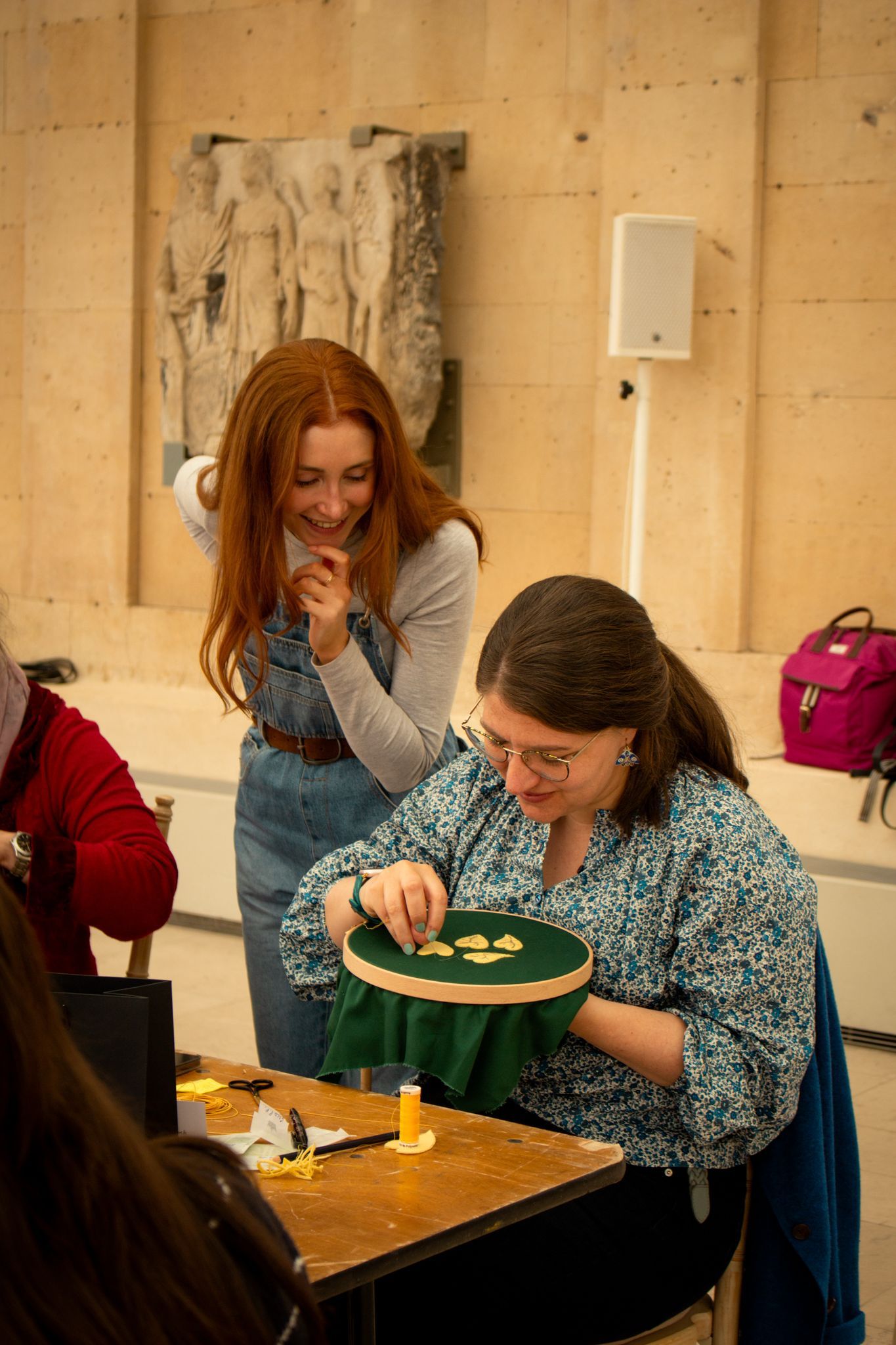 External Embroidery Course with Kew Gardens - Daisy Teaching