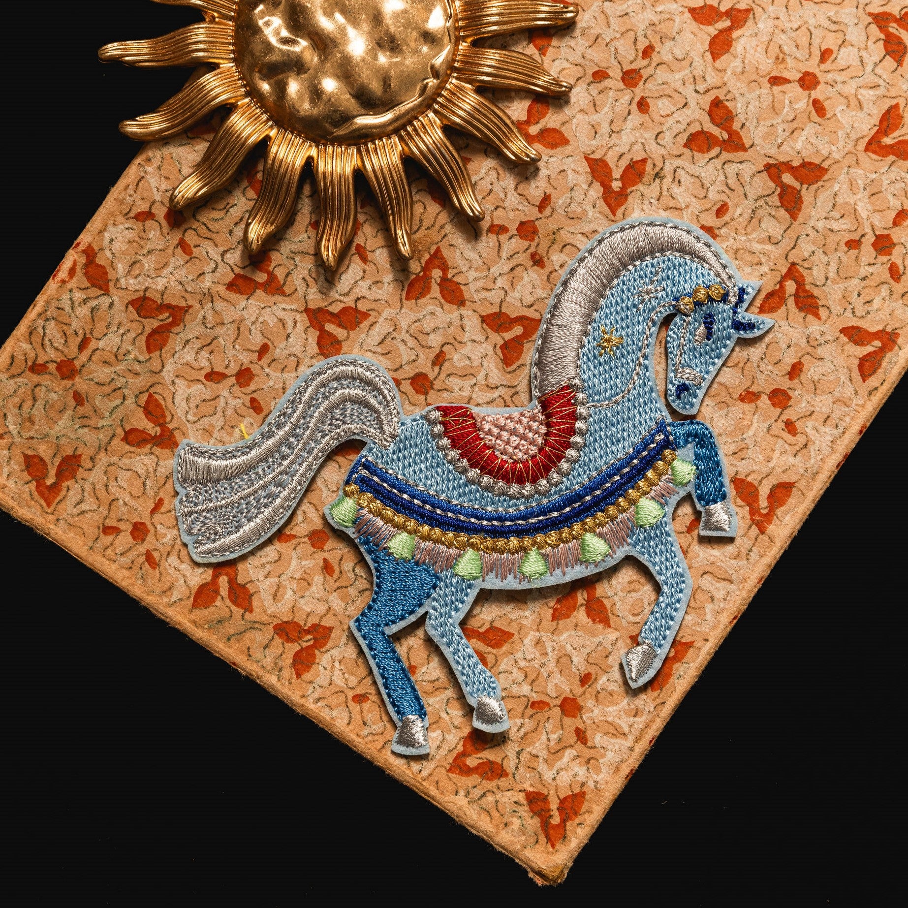 Fairy Tale Collection - Embroidered Horse Patch 