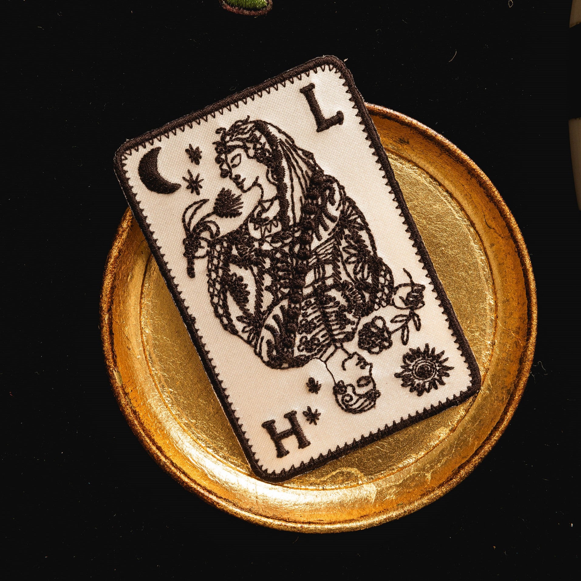 Fairy Tale Collection - Embroidered Playing Card Patch 