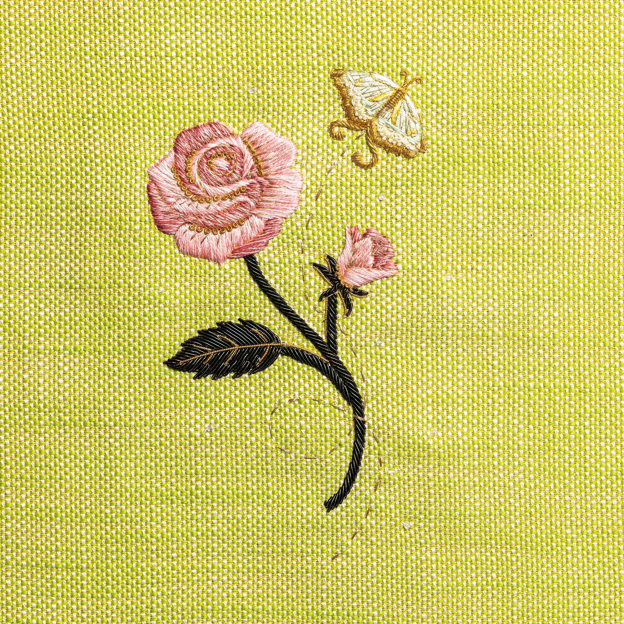  Originals FLORALFIREBIRD 花柄 刺繍セット 鳥と花の刺繍キット – Hand & Lock