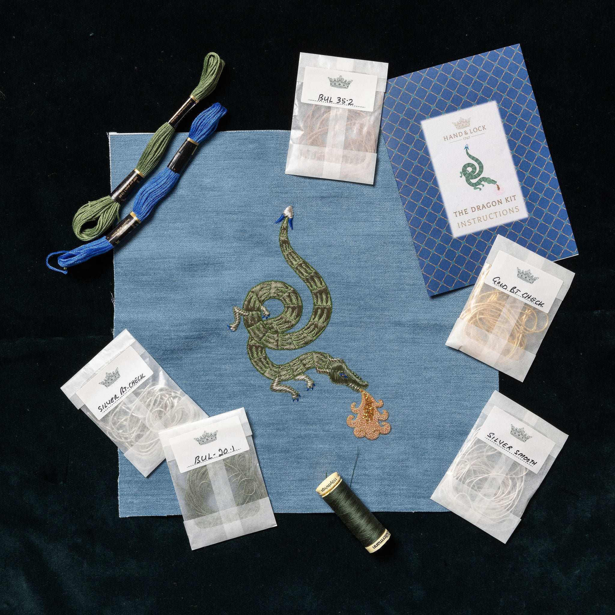 Fairytale Collection - The Dragon Embroidery Kit