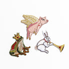 Fairy Tale Collection - Embroidered Medieval Mascot Patches 