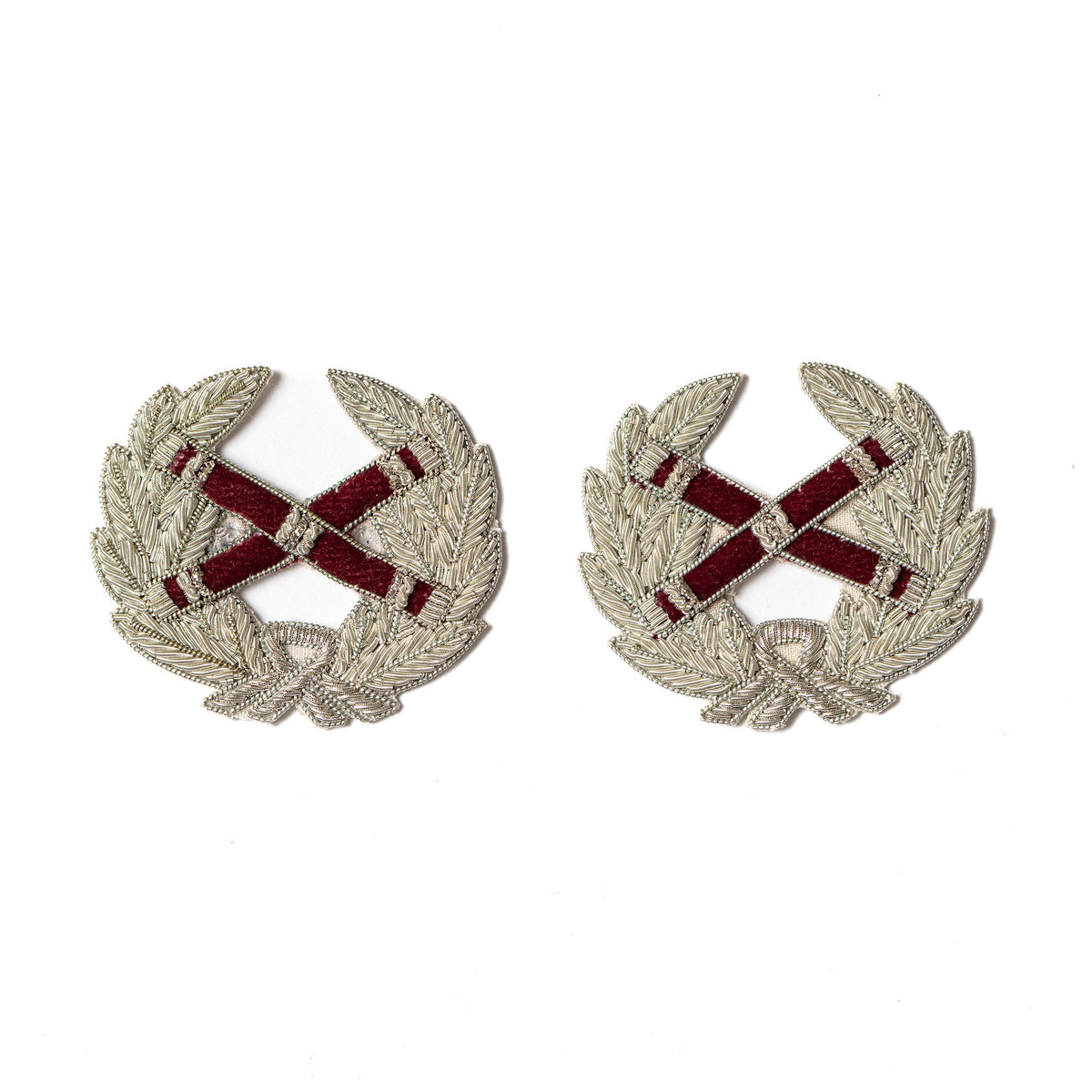 Field Marshal Frock Coat Rank Badges - Silver