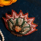 Floral Anthology Collection - Benaras Rose Brooch