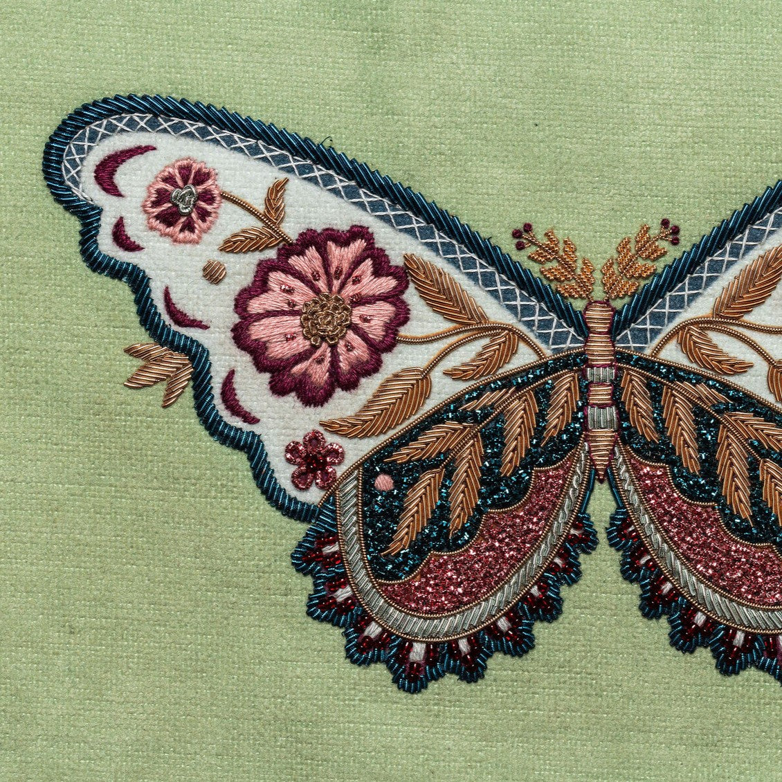 Floral Anthology Collection - Butterfly Goldwork Embroidery Kit