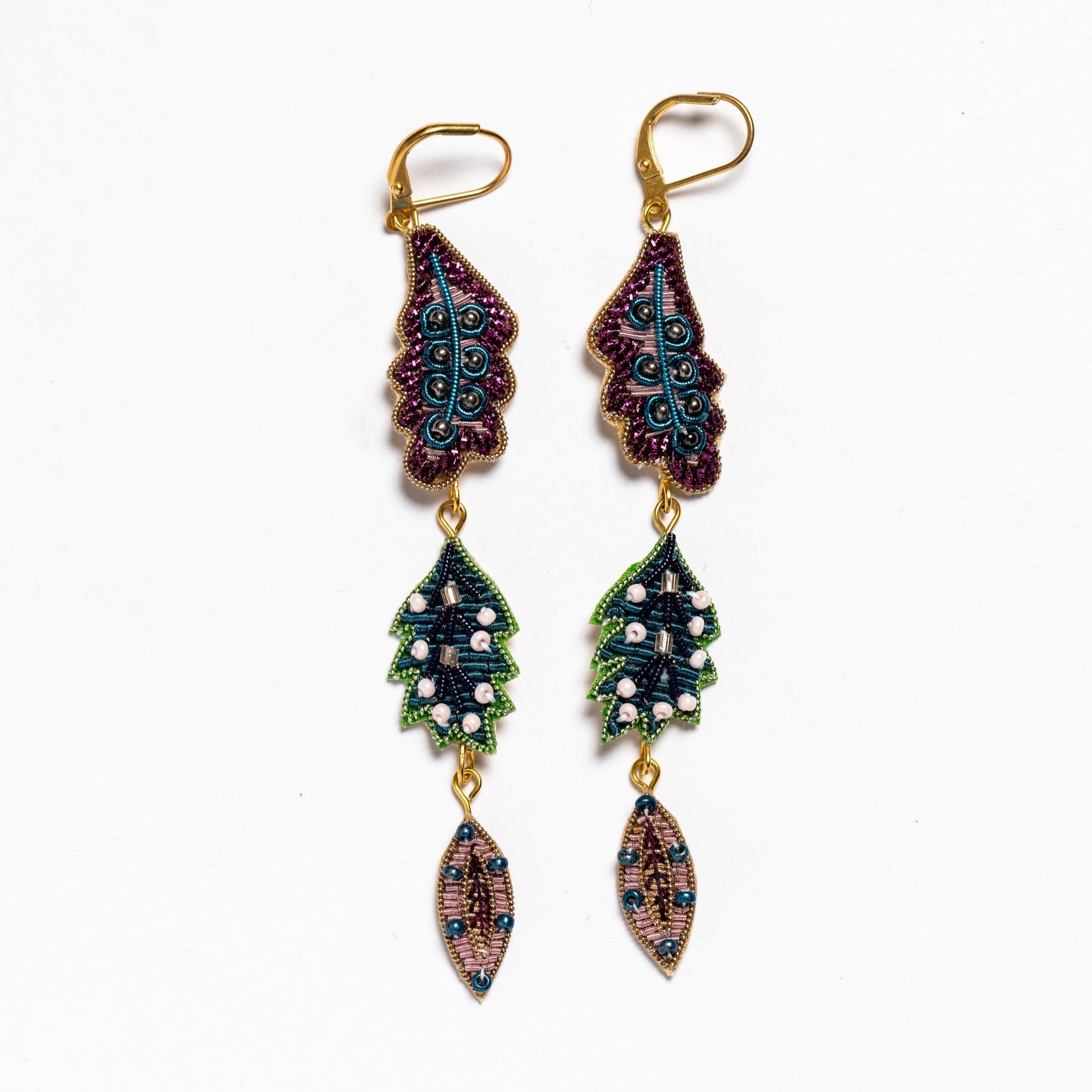 Floral Anthology Collection - Falling Leaves Earrings