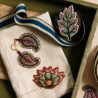 Floral Anthology Collection - Hand and Machine Embroidered Accessories