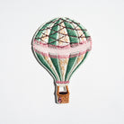 Floral Anthology Collection - Machine Embroidered Hot Air Balloon Patch