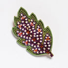 Floral Anthology Collection - Ornamental Leaf Brooch