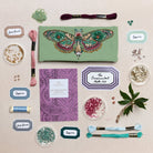 Floral Anthology Collection - Ornamental Moth Embroidery Kit