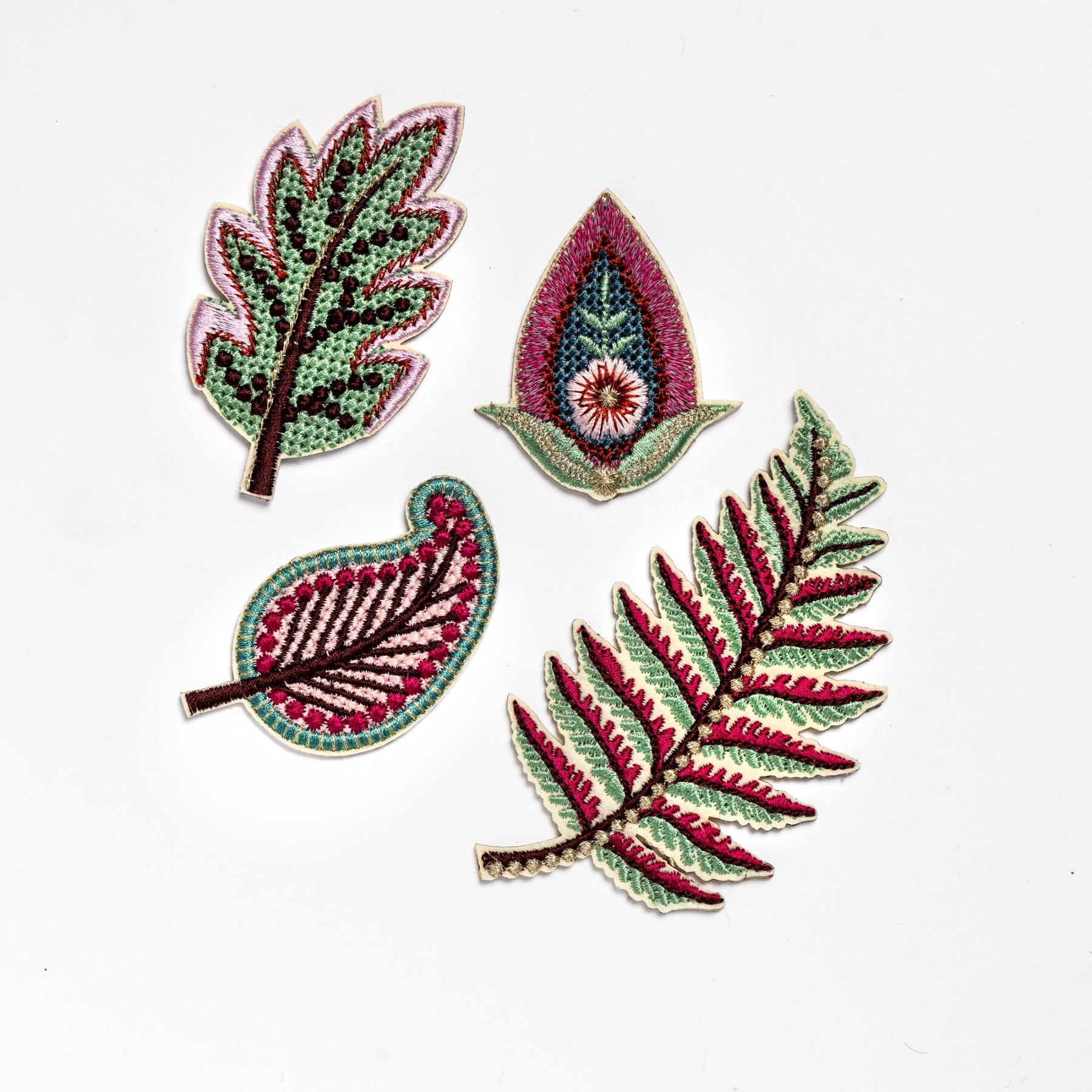 Floral Anthology Collection - Paisley Leaves Patch Set