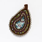 Floral Anthology Collection - Paisley Pear Brooch