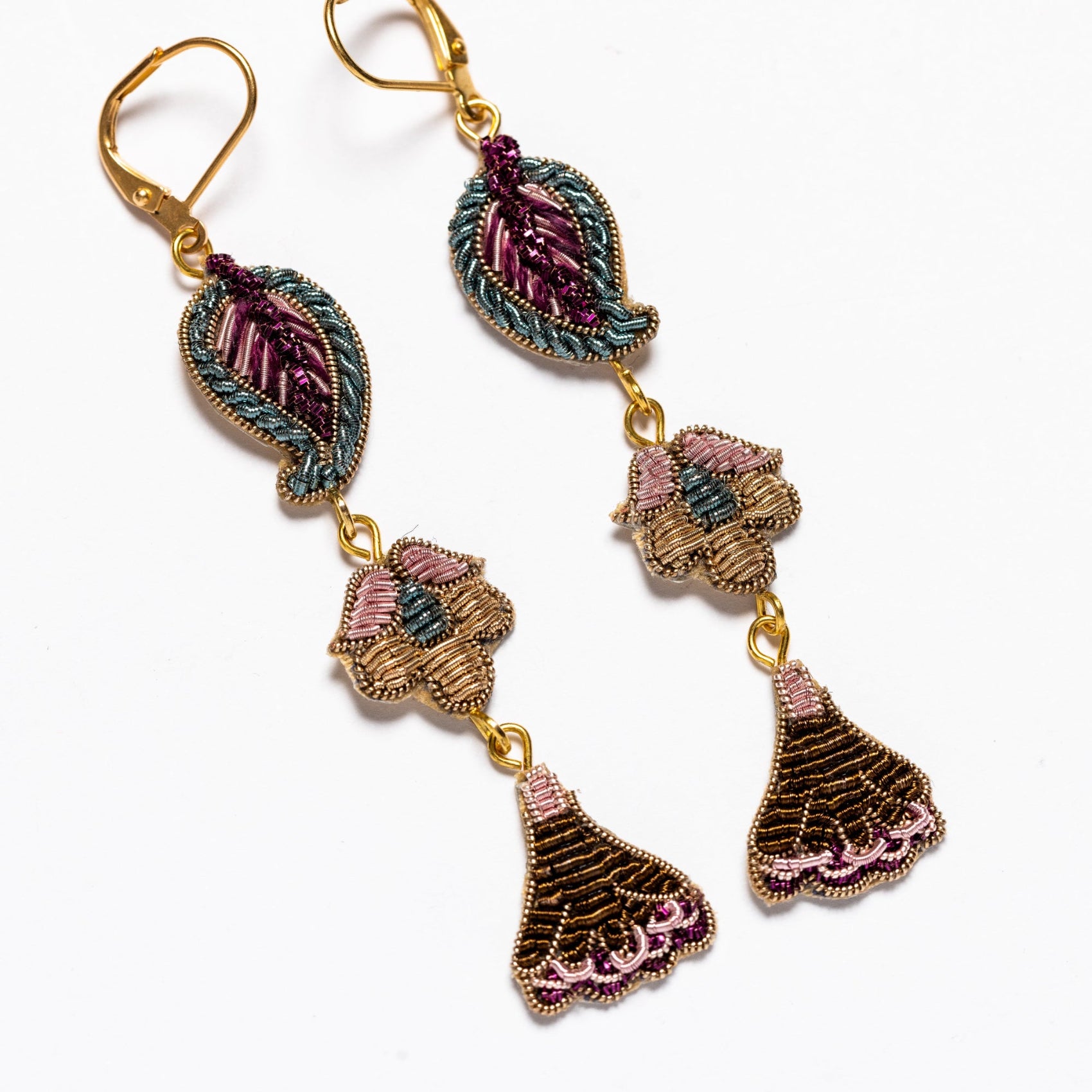 Floral Anthology Collection - Provencal Petals Earrings