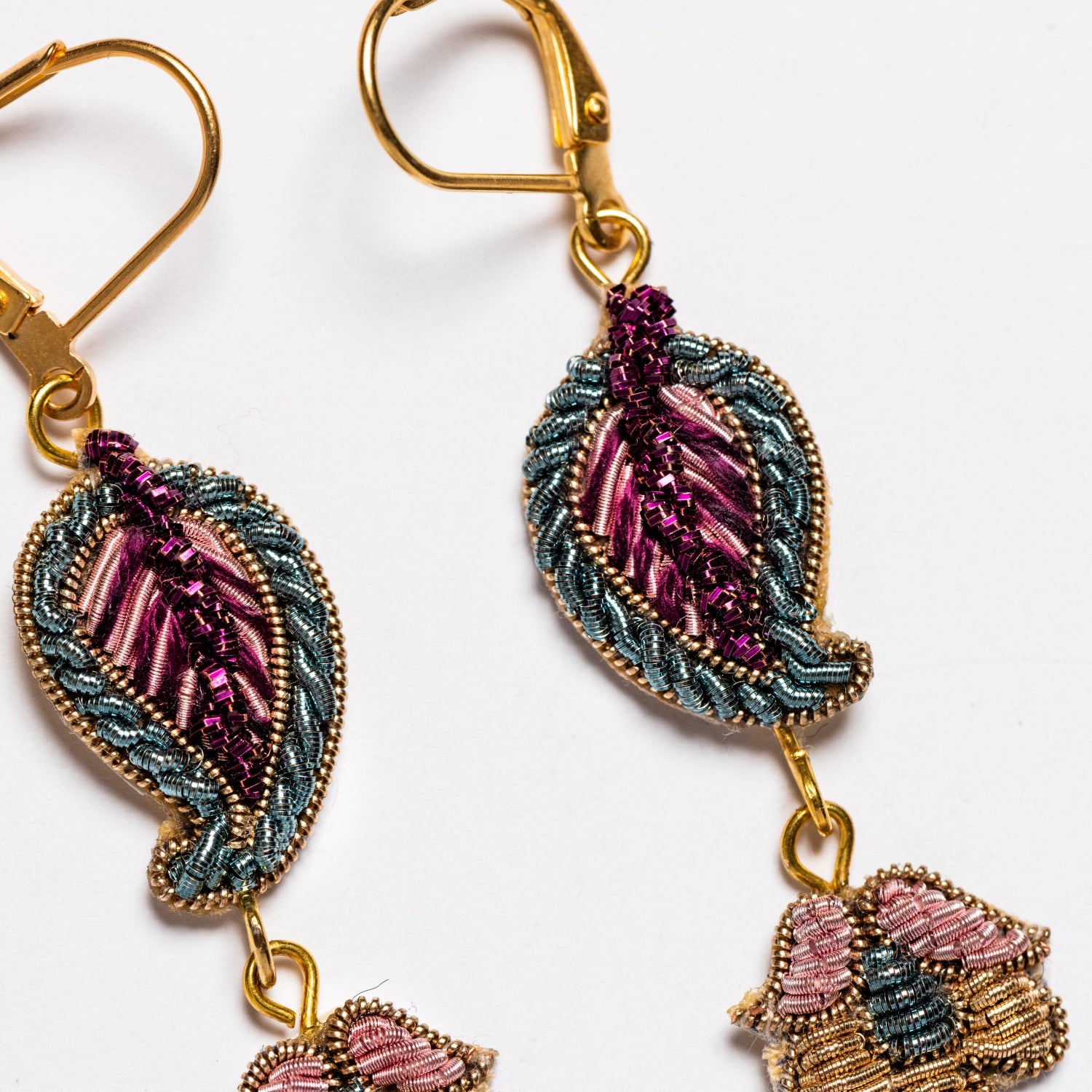 Floral Anthology Collection - Provencal Petals Earrings