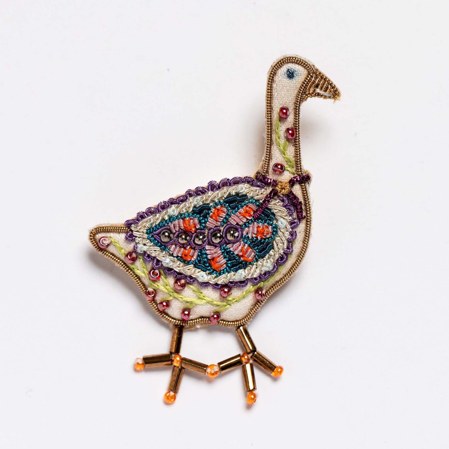 Floral Anthology Collection - The Goose Brooch