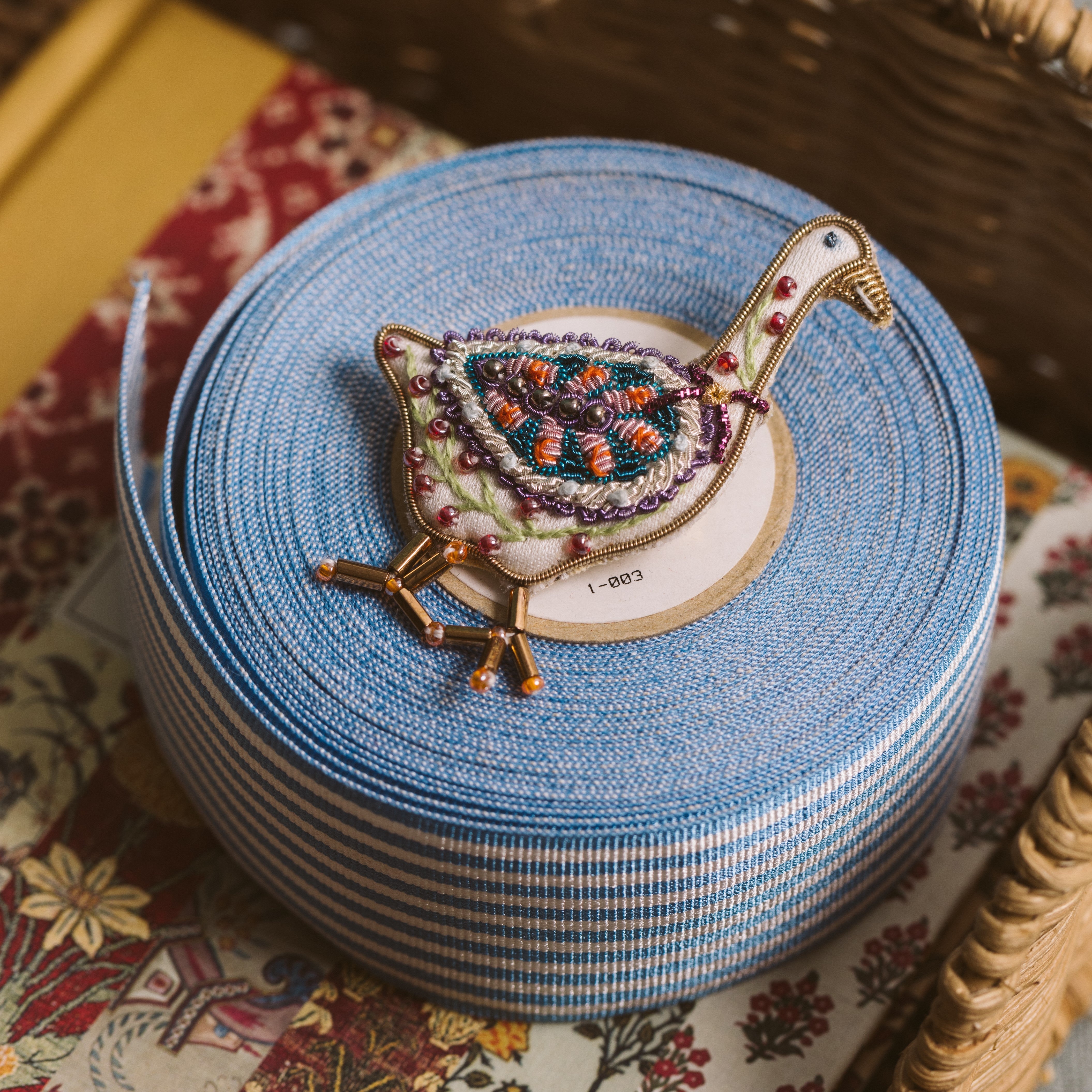 Floral Anthology Collection - The Goose Brooch