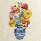 Flower Vase Wall Embroidered Hanging (8707889627395)