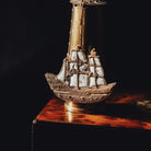 Golden Galleon Hand Embroidered Hanging Decoration 