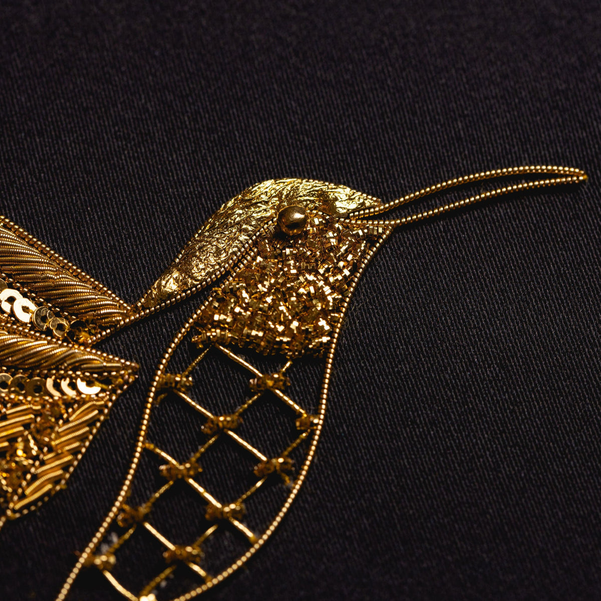 Golden Hummingbird Goldwork Embroidery Course 