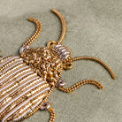 Goldwork Embroidery Taster Course - Golden Beetle