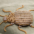 Goldwork Embroidery Taster Course - Golden Beetle