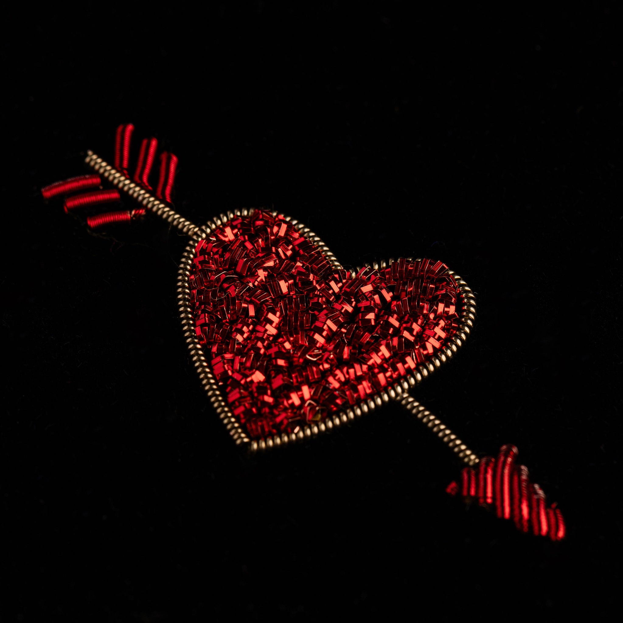 Goldwork Embroidery Taster Course - Love Struck