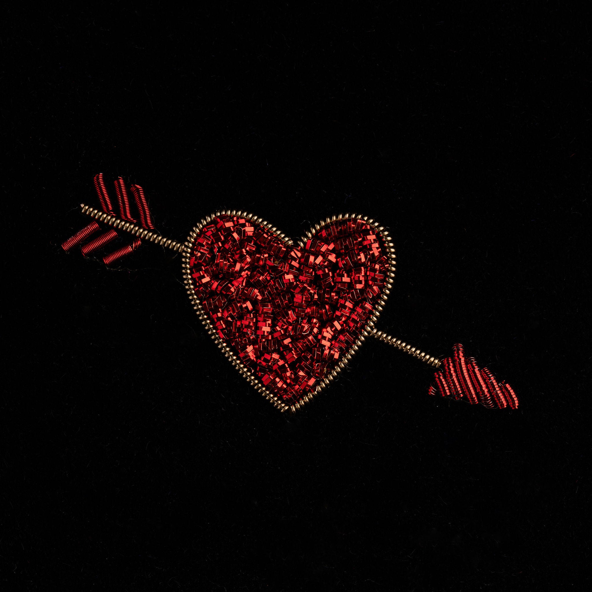 Goldwork Embroidery Taster Course - Love Struck