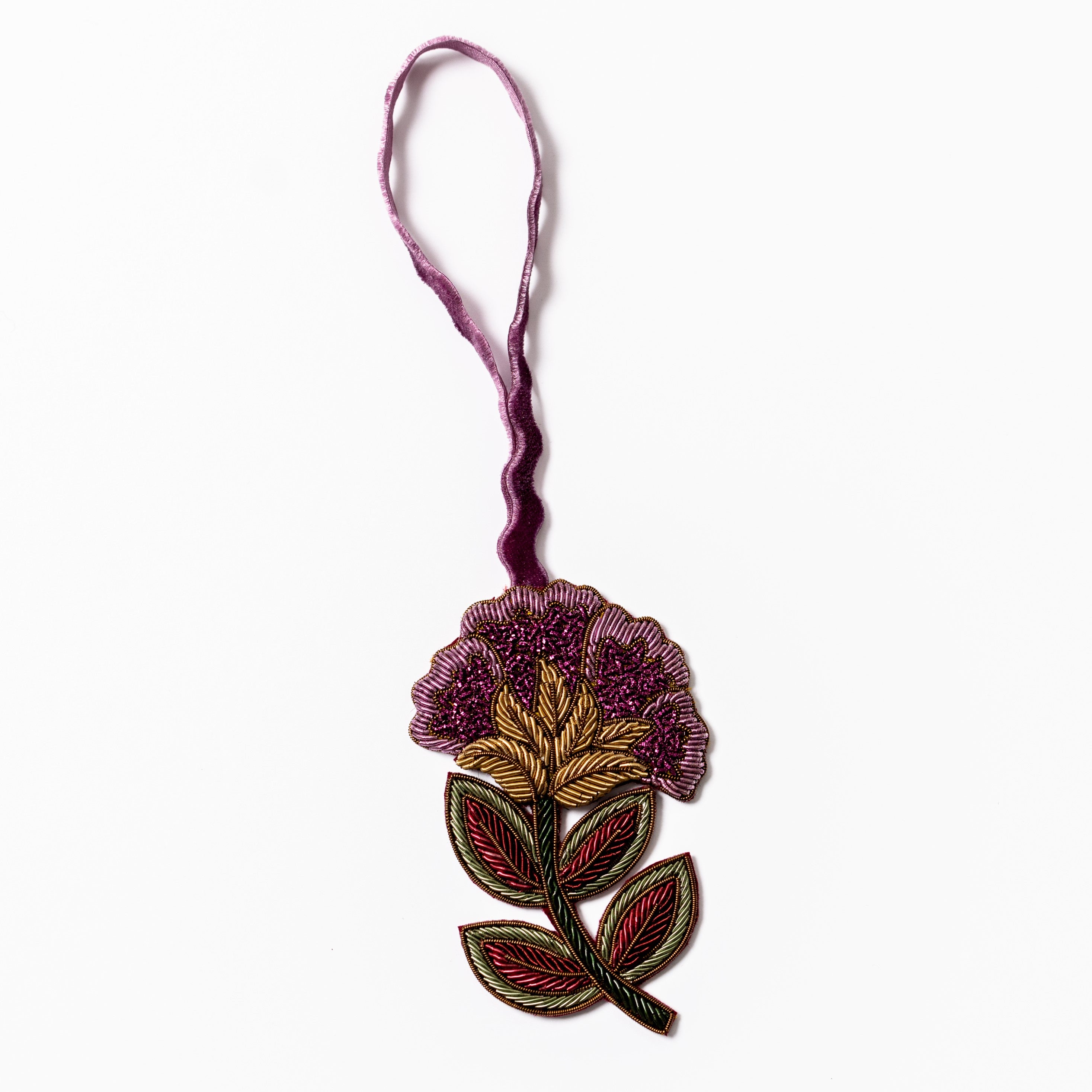 Lilac Ophelia Flower Hanging Decoration (8158889181443)