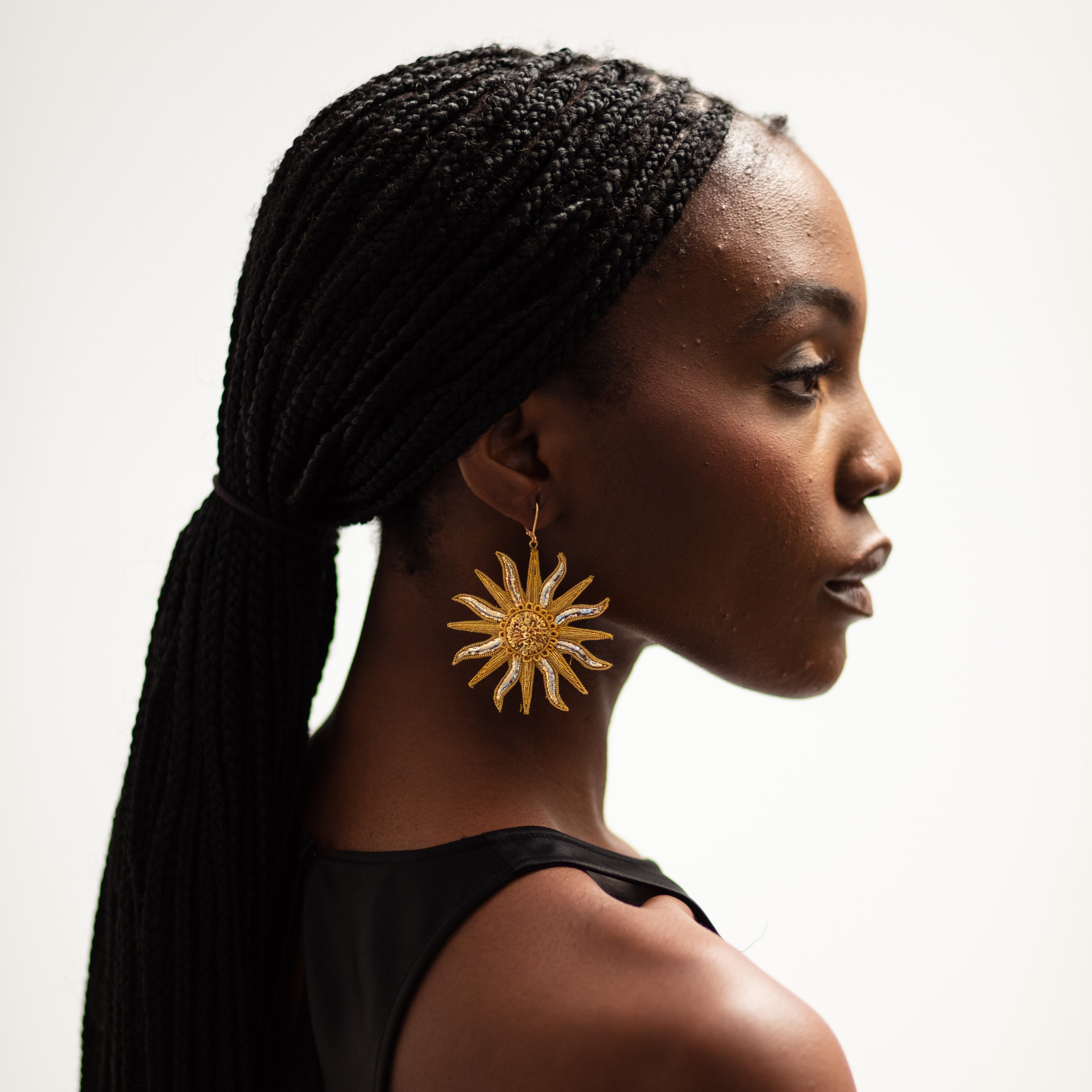 The Blazing Sun Earrings (14629469323642)