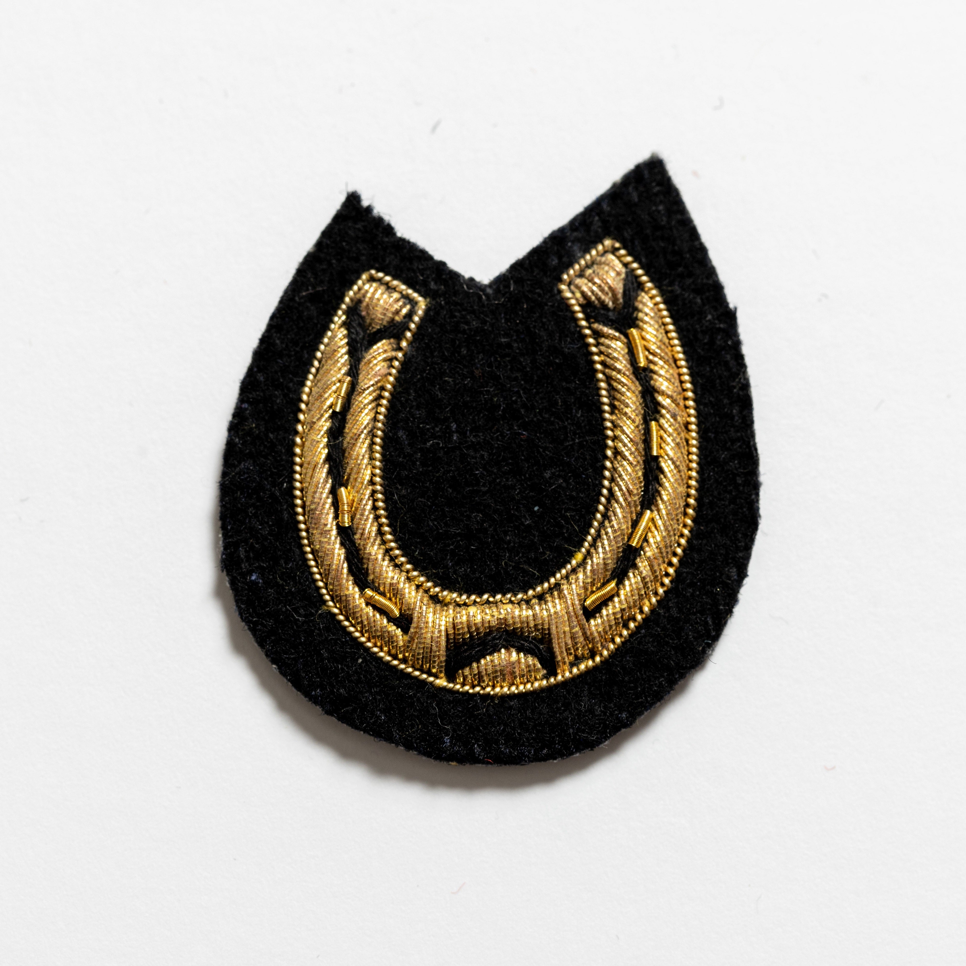 HORSE SHOE ARM BADGE - FARRIER - MESS DRESS (4334326644808)