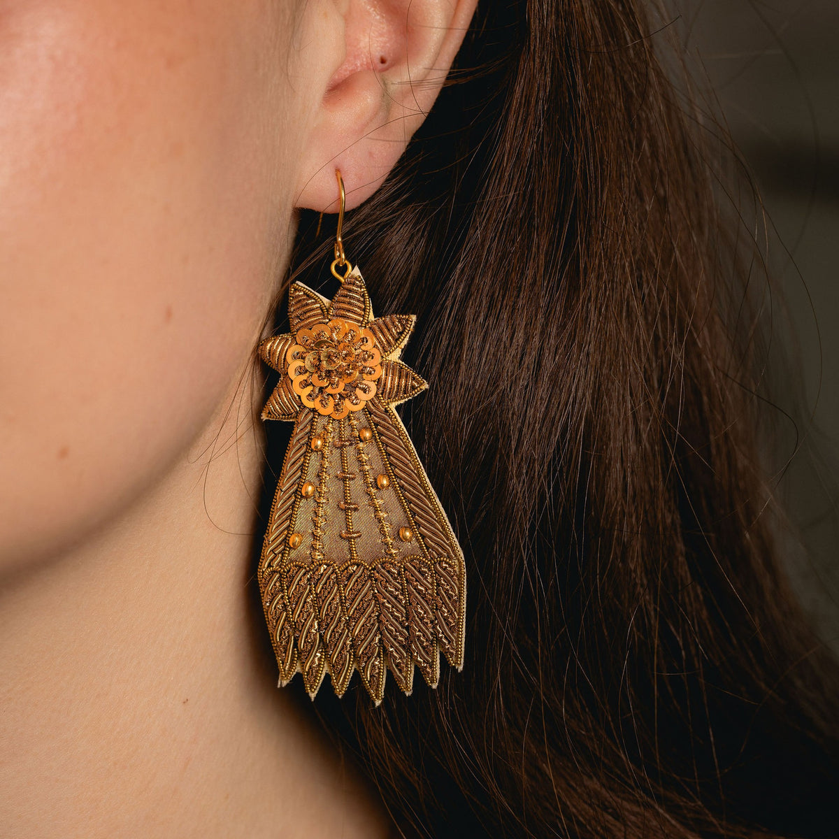 Halley's Comet Earrings - The Bayeux Tapestry Collection 