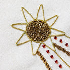 Halleys Comet Embroidery Course with Goldwork and Beading 