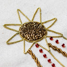 Halleys Comet Embroidery Course with Goldwork and Beading 